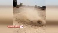 آخرالزمان در بوشهر / جوشیدن عجیب خاک در روستای هلیله !