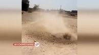 آخرالزمان در بوشهر / جوشیدن عجیب خاک در روستای هلیله !