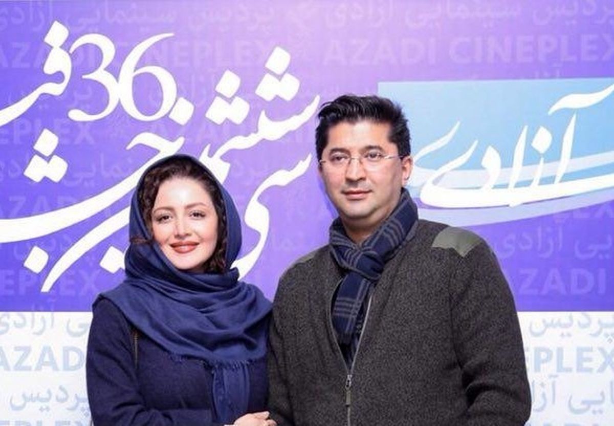 شیلا خداداد و همسرش در اکران مردمی فیلمی با بازی مهناز افشار/ عکس