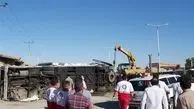آخرین جزئیات از حادثه اتوبوس سربازان| جان باختگان ۳ سرباز، یک مامور ناجا و کمک‌راننده هستند
