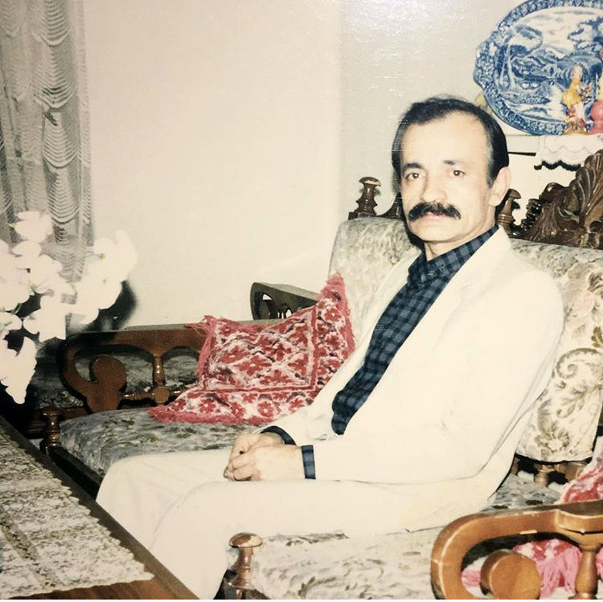 دلتنگی خانم بازیگر برای پدر مرحومش + عکس