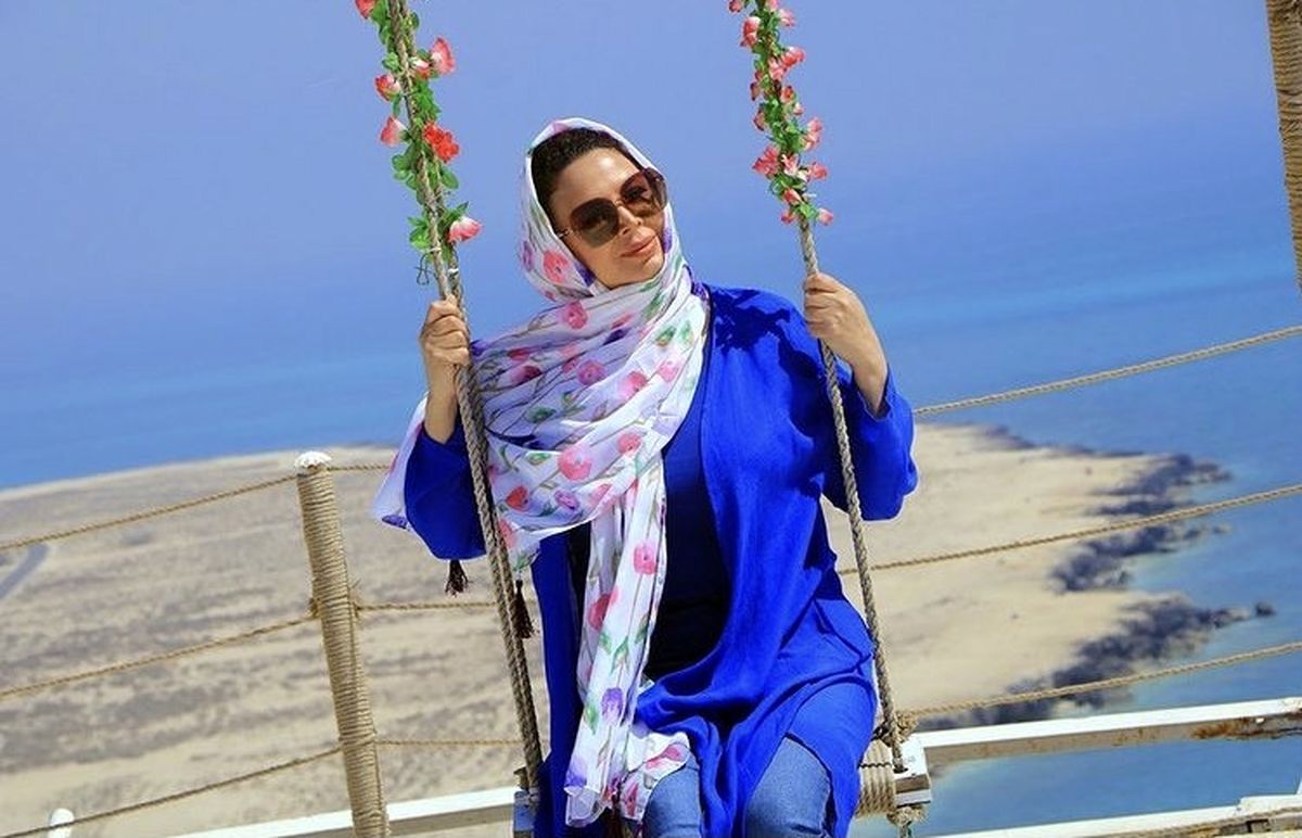 شهره سلطانی روی تابی رویایی + عکس
