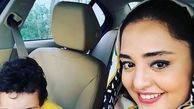 گردش نرگس محمدی با برادرزاده اش+عکس