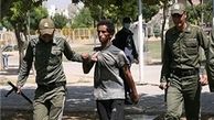 دستگیری معتادان کارتن‌خواب