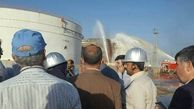 علت آتش سوزی پتروشیمی بیستون اعلام شد 