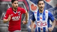 قوچان نژاد و جهانبخش در جمع برترین بازیکنان لیگ هلند+ عکس 