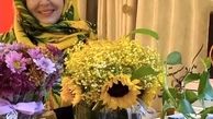 گلهای زیبای خانه بهاره رهنما + عکس