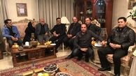 شب پر مهمان در خانه پدر استقلال/عکس