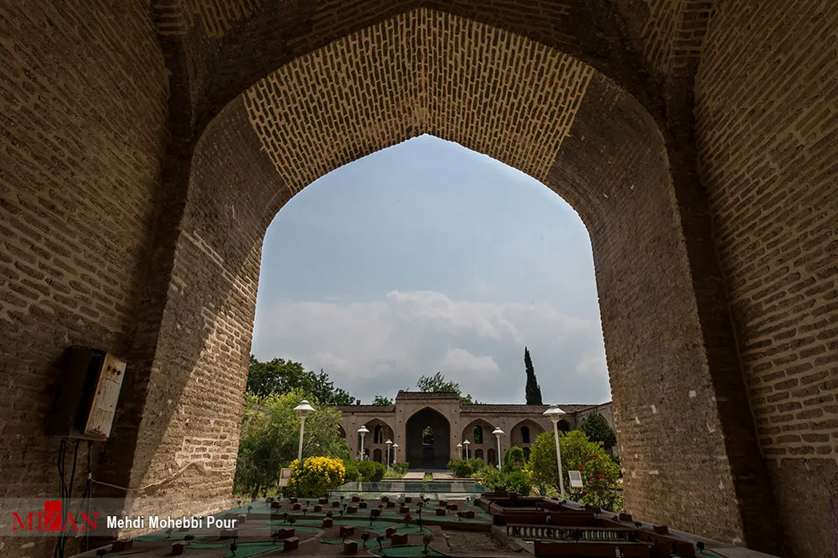 مسجد تاریخی فرح آباد در مازندران+عکس