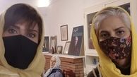 عاطفه رضوی در کنار دوستش + عکس