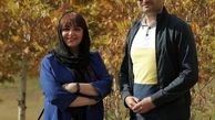 پویا امینی در کنار خانم بازیگر + عکس 