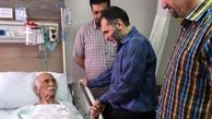 عیادت آقای کارگردان میلیاردی از داریوش اسدزاده+عکس