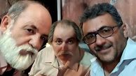 شهرام‌ عبدلی در کنار دوستانش + عکس