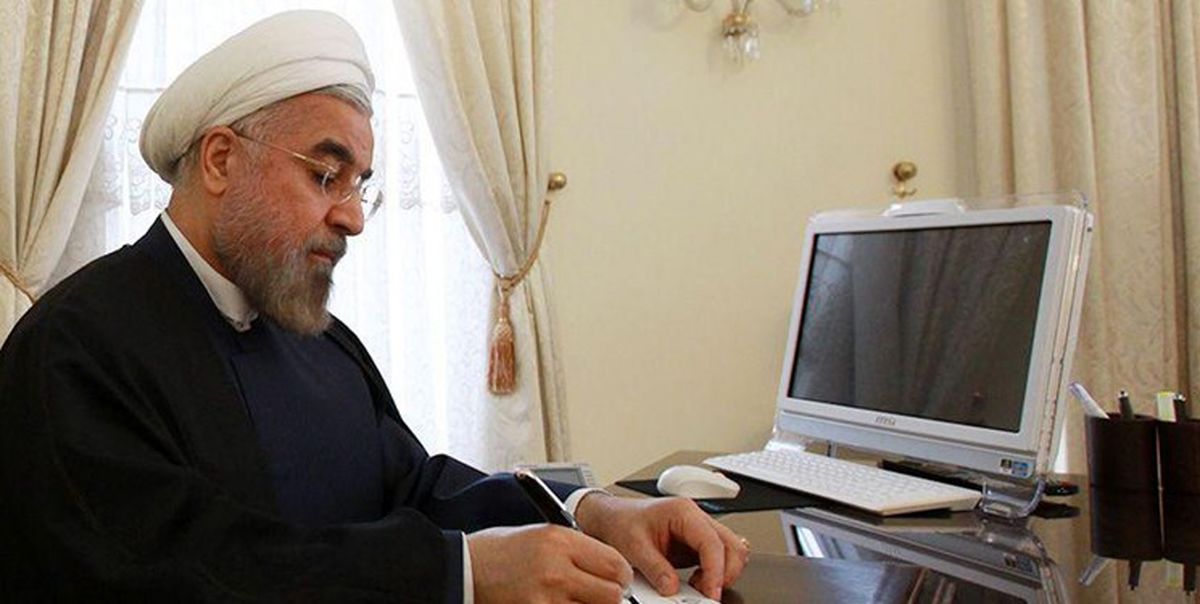 پیام تشکر روحانی از رئیس‌جمهور و مراجع عراق