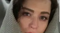 قیافه آشفته مهراوه شریفی نیا+عکس