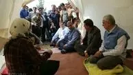 عیات و دلجویی ربیعی از مصدومان و خانواده جانباخته زلزله در خراسان شمالی