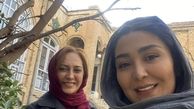 سلفی مریم معصومی با خانم بازیگر مشهور + عکس