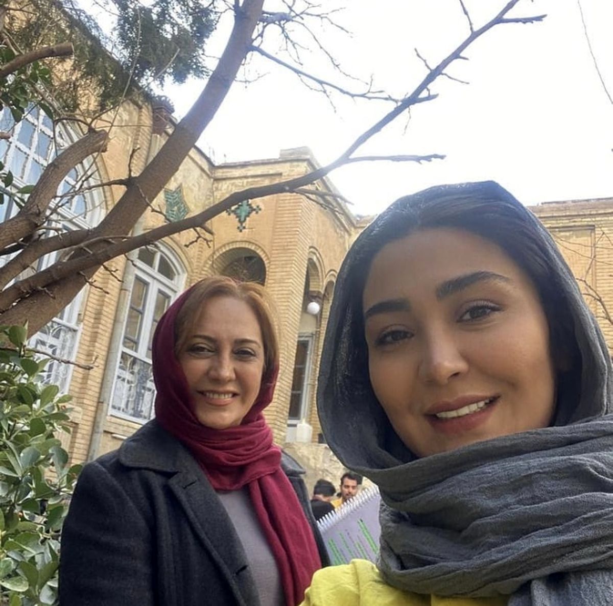 سلفی مریم معصومی با خانم بازیگر مشهور + عکس