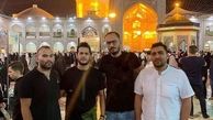 سیاوش خیرابی و دوستانش در زیارت + عکس