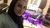 حدیثه تهرانی و همسرش در خانه شان + عکس