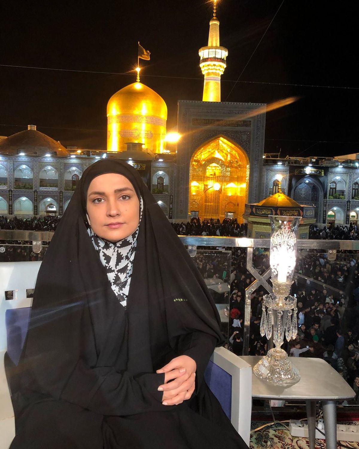 ارادت عمیق خاله نرگس به امام رئوف
