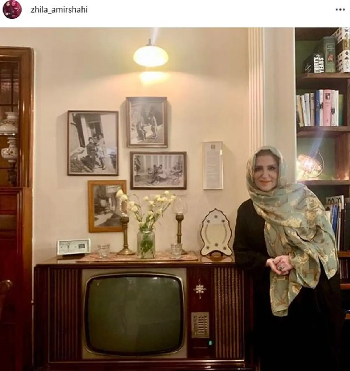 نوستالژی بازی خانم مجری + عکس