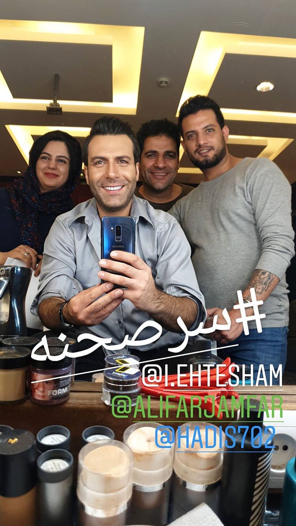 عکاسی مجید واشقانی سر صحنه + عکس