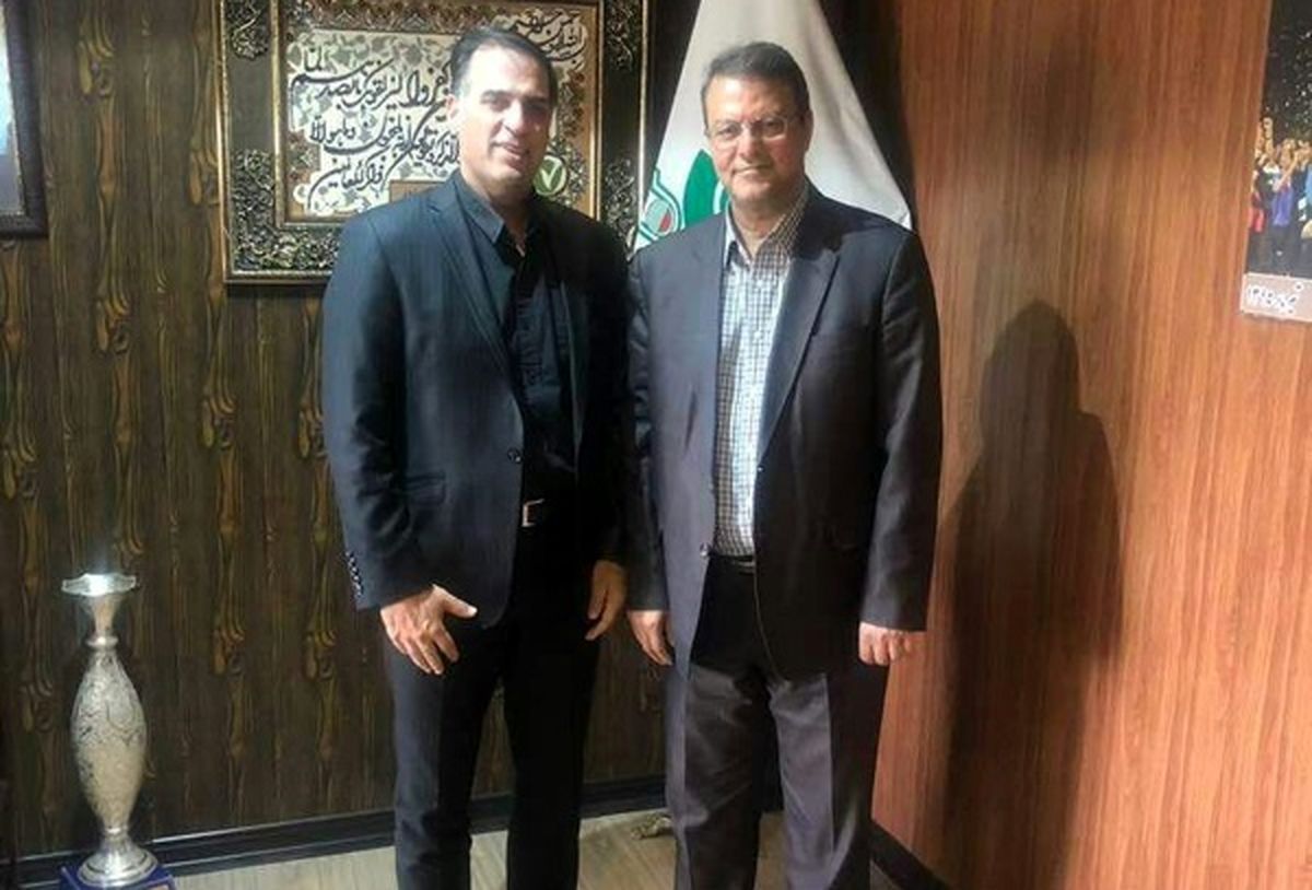 جلسه دوستانه مدیران عامل تراکتورسازی و ذوب آهن