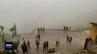  زیبایی ماسوله در میان بهار ، مه و باران