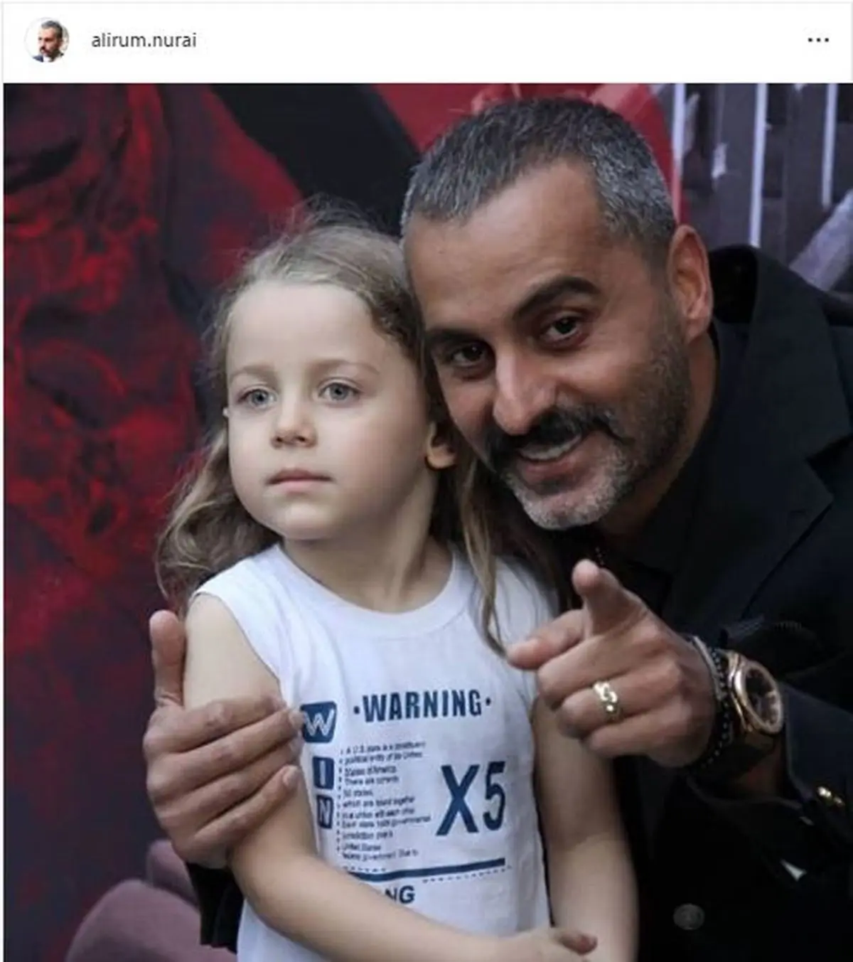 عکس آقای جاسوس گاندو در اکران خصوصی 