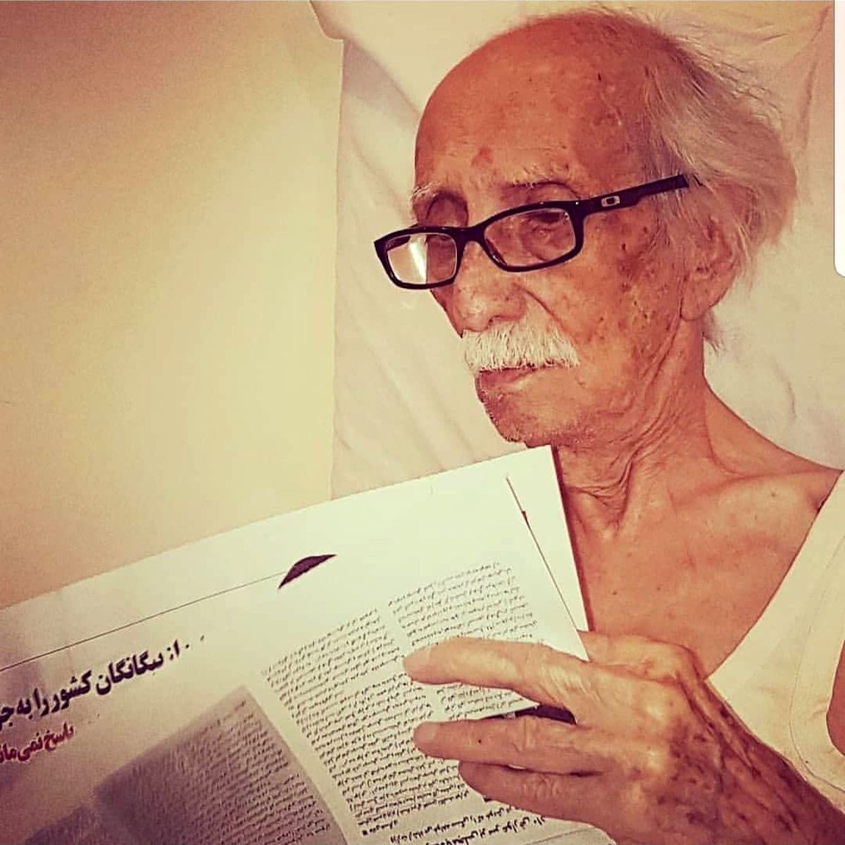 آخرین خبر از حال استاد داریوش اسد زاده+عکس