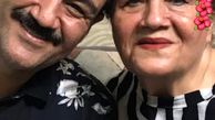 مهران غفوریان و مادرش + عکس