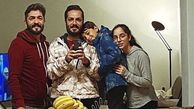 شباهت عجیب عباس غزالی و برادرش + عکس