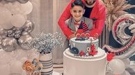 بابک جهانبخش در تولد 9سالگی پسرش + عکس