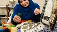 هنرنمایی صبا راد در برنامه تلویزیونی+عکس