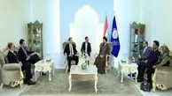 دیدار «سید عمار حکیم» با فرستاده آمریکا در ائتلاف آمریکایی