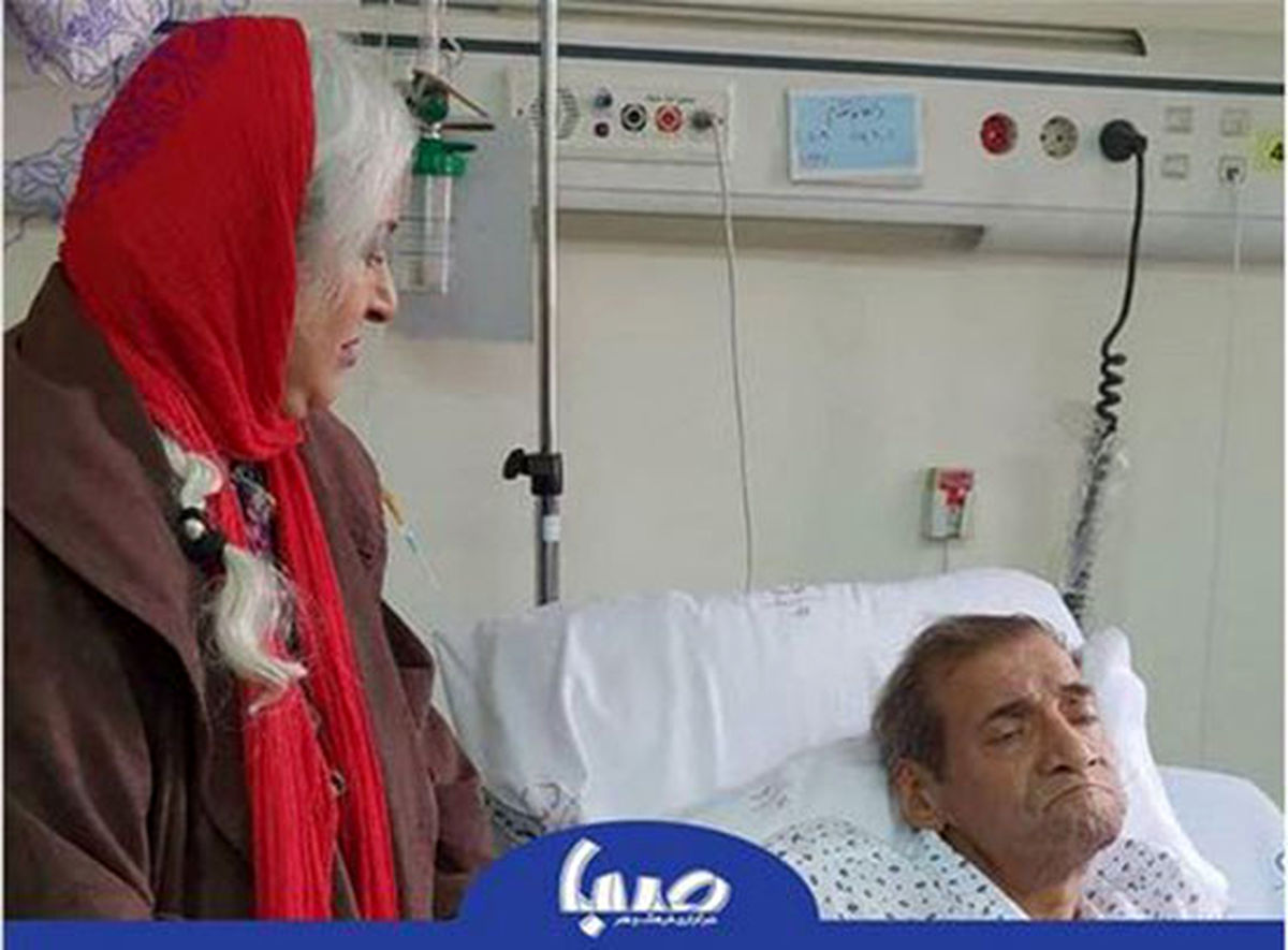 پرستاری فرحناز منافی از محب اهری پس از 18 سال جدایی + عکس