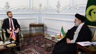 دیدار حجت‌الاسلام و المسلمین رئیسی با سفیر نروژ