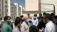 قالیباف و دوباره لباس جهاد+ عکس