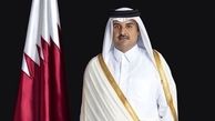 تسلیت امیر قطر برای حادثه آتش سوزی در کلینیک سینا