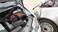 باتری به باتری کردن ماشین با کمترین امکانات