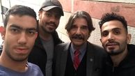 عکس بازیگر فوق لیسانسه ها با عواملی که هرگز دیده نمیشوند