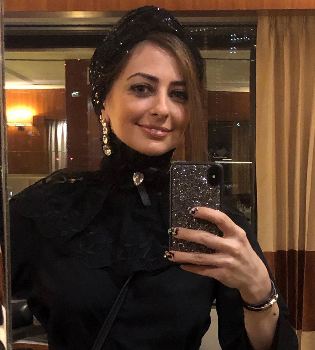 تیپ مجلسی اروپایی نفیسه روشن+عکس