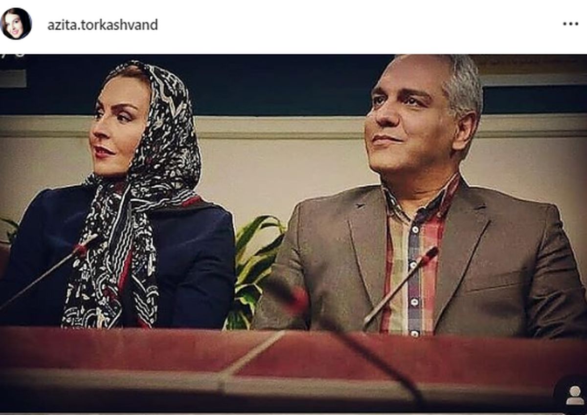 بازیگر گاندو در کنار مهران مدیری