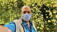 سلفی پر از گل علی اوجی + عکس