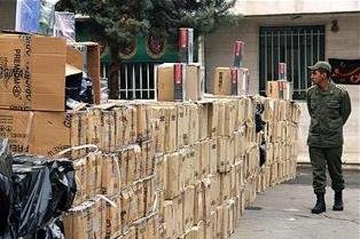انهدام سراسری کالای قاچاق در کشور
