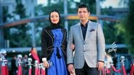 مانتو متفاوت و جالب شیلا خداداد در همراهی با همسرش+عکس