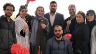 بهنوش طباطبایی در تولد مربیش+عکس