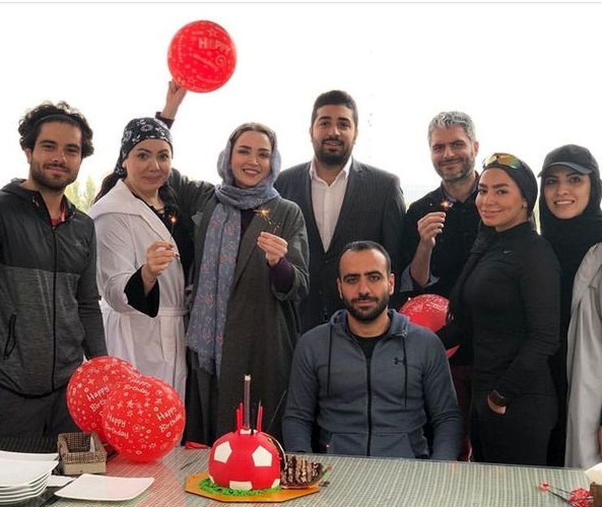 بهنوش طباطبایی در تولد مربیش+عکس