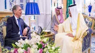 رایزنی ملک سلمان با وزیر خارجه انگلیس